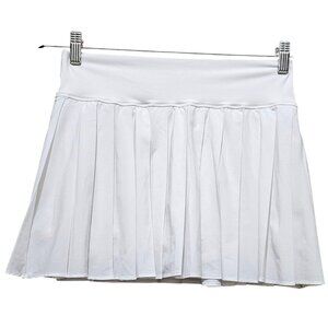 White Athletic Skort By Offline By Aerie M/L Polyester & Elastane